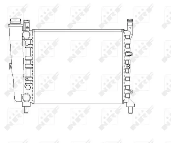 Kühler, Motorkühlung NRF 54680 Bild Kühler, Motorkühlung NRF 54680