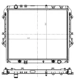 Kühler, Motorkühlung NRF 550032