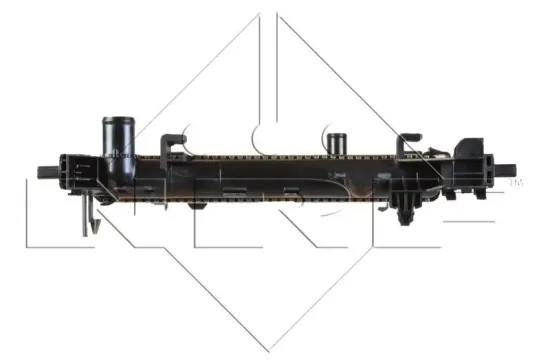 Kühler, Motorkühlung NRF 55340 Bild Kühler, Motorkühlung NRF 55340