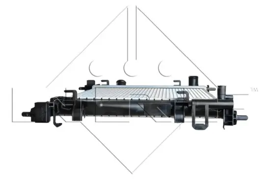 Kühler, Motorkühlung NRF 55341 Bild Kühler, Motorkühlung NRF 55341