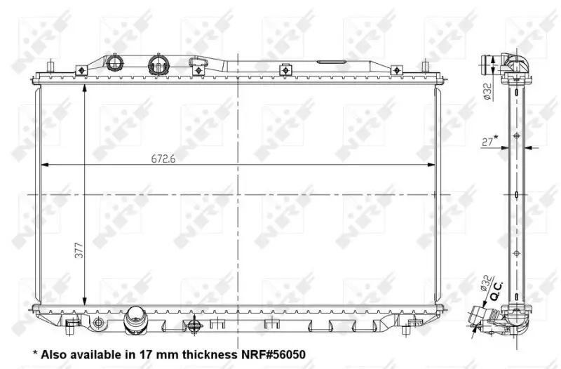 Kühler, Motorkühlung NRF 56049