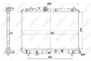 Kühler, Motorkühlung NRF 56101 Bild Kühler, Motorkühlung NRF 56101