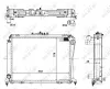 Kühler, Motorkühlung NRF 56113 Bild Kühler, Motorkühlung NRF 56113