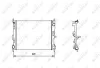 Kühler, Motorkühlung NRF 58188 Bild Kühler, Motorkühlung NRF 58188