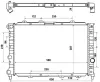 Kühler, Motorkühlung NRF 58202 Bild Kühler, Motorkühlung NRF 58202