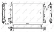 Kühler, Motorkühlung NRF 58203A