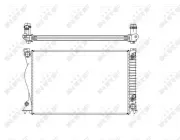 Kühler, Motorkühlung NRF 58220