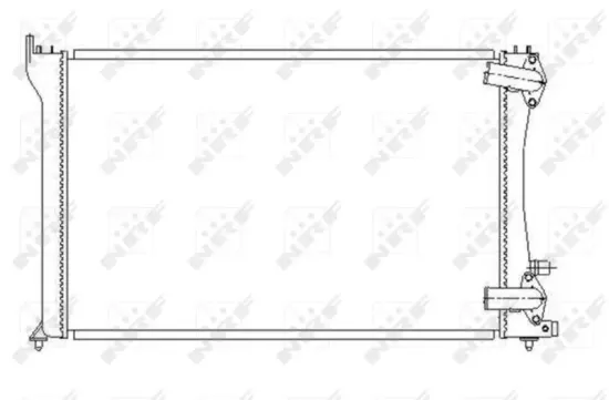 Kühler, Motorkühlung NRF 58251 Bild Kühler, Motorkühlung NRF 58251