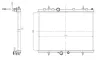 Kühler, Motorkühlung NRF 58312A Bild Kühler, Motorkühlung NRF 58312A