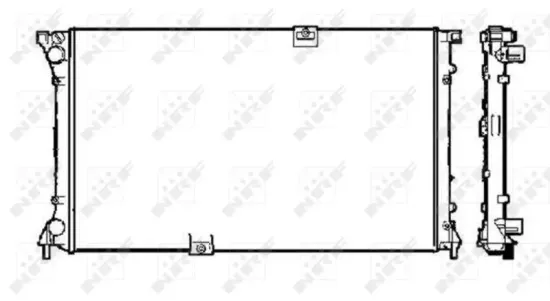 Kühler, Motorkühlung NRF 58330 Bild Kühler, Motorkühlung NRF 58330