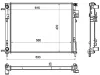 Kühler, Motorkühlung NRF 58333 Bild Kühler, Motorkühlung NRF 58333