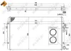 Kühler, Motorkühlung NRF 58334 Bild Kühler, Motorkühlung NRF 58334