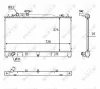 Kühler, Motorkühlung NRF 58393 Bild Kühler, Motorkühlung NRF 58393