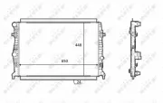 Kühler, Motorkühlung NRF 58398