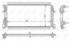 Kühler, Motorkühlung NRF 58438 Bild Kühler, Motorkühlung NRF 58438