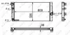 Kühler, Motorkühlung NRF 58466 Bild Kühler, Motorkühlung NRF 58466