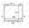 Kühler, Motorkühlung NRF 58480 Bild Kühler, Motorkühlung NRF 58480