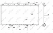 Kühler, Motorkühlung NRF 58548