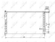 Kühler, Motorkühlung NRF 58683