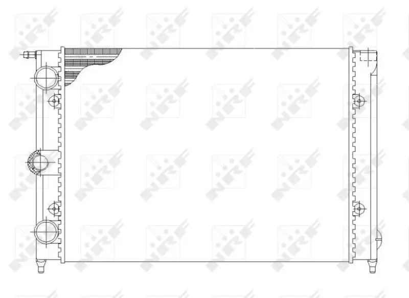 Kühler, Motorkühlung NRF 58697