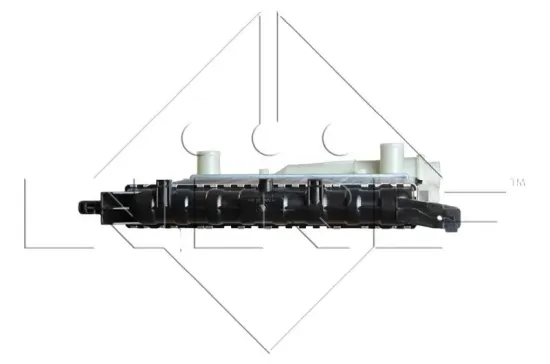 Kühler, Motorkühlung NRF 58730 Bild Kühler, Motorkühlung NRF 58730