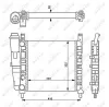 Kühler, Motorkühlung NRF 58730 Bild Kühler, Motorkühlung NRF 58730