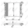 Kühler, Motorkühlung NRF 58771 Bild Kühler, Motorkühlung NRF 58771