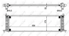 Kühler, Motorkühlung NRF 58790 Bild Kühler, Motorkühlung NRF 58790
