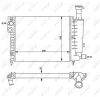 Kühler, Motorkühlung NRF 58814 Bild Kühler, Motorkühlung NRF 58814
