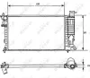 Kühler, Motorkühlung NRF 58961 Bild Kühler, Motorkühlung NRF 58961