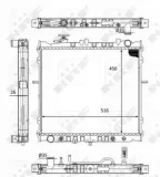 Kühler, Motorkühlung NRF 59049