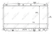 Kühler, Motorkühlung NRF 59066