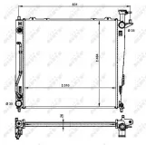 Kühler, Motorkühlung NRF 59201