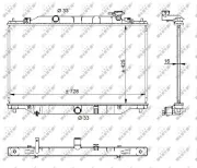 Kühler, Motorkühlung NRF 59206