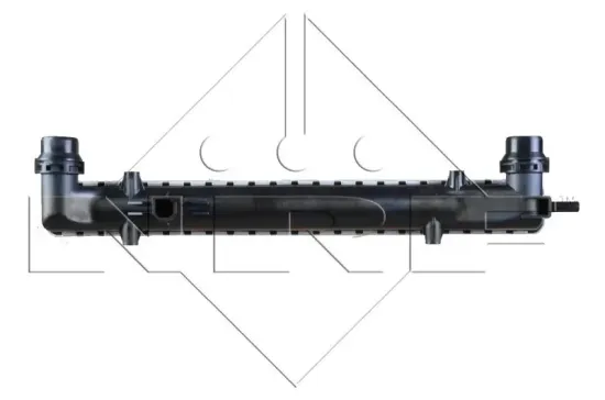 Kühler, Motorkühlung NRF 59211 Bild Kühler, Motorkühlung NRF 59211