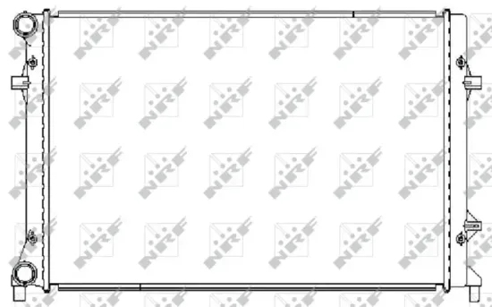 Kühler, Motorkühlung NRF 59211 Bild Kühler, Motorkühlung NRF 59211
