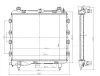Kühler, Motorkühlung NRF 59259 Bild Kühler, Motorkühlung NRF 59259