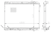 Kühler, Motorkühlung NRF 59297