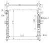 Kühler, Motorkühlung NRF 59342 Bild Kühler, Motorkühlung NRF 59342