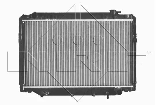 Kühler, Motorkühlung NRF 596712 Bild Kühler, Motorkühlung NRF 596712