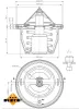 Thermostat, Kühlmittel NRF 725012 Bild Thermostat, Kühlmittel NRF 725012