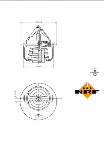 Thermostat, Kühlmittel NRF 725054 Bild Thermostat, Kühlmittel NRF 725054