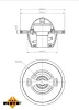 Thermostat, Kühlmittel NRF 725135 Bild Thermostat, Kühlmittel NRF 725135