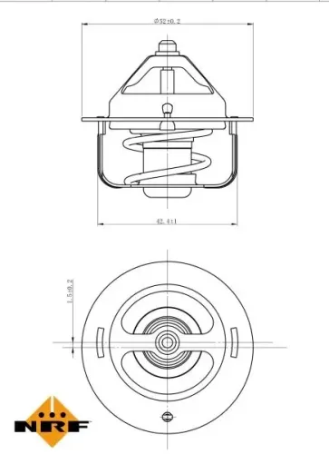 Thermostat, Kühlmittel NRF 725144 Bild Thermostat, Kühlmittel NRF 725144