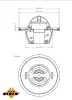 Thermostat, Kühlmittel NRF 725155 Bild Thermostat, Kühlmittel NRF 725155