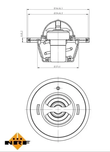 Thermostat, Kühlmittel NRF 725183 Bild Thermostat, Kühlmittel NRF 725183