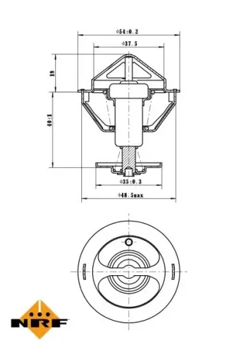 Thermostat, Kühlmittel NRF 725200 Bild Thermostat, Kühlmittel NRF 725200