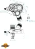 Thermostat, Kühlmittel NRF 725224 Bild Thermostat, Kühlmittel NRF 725224