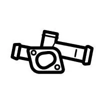 Kühlmittelflansch NRF 775116