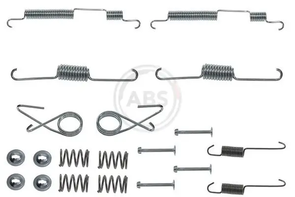 Zubehörsatz, Bremsbacken Hinterachse A.B.S. 0022Q